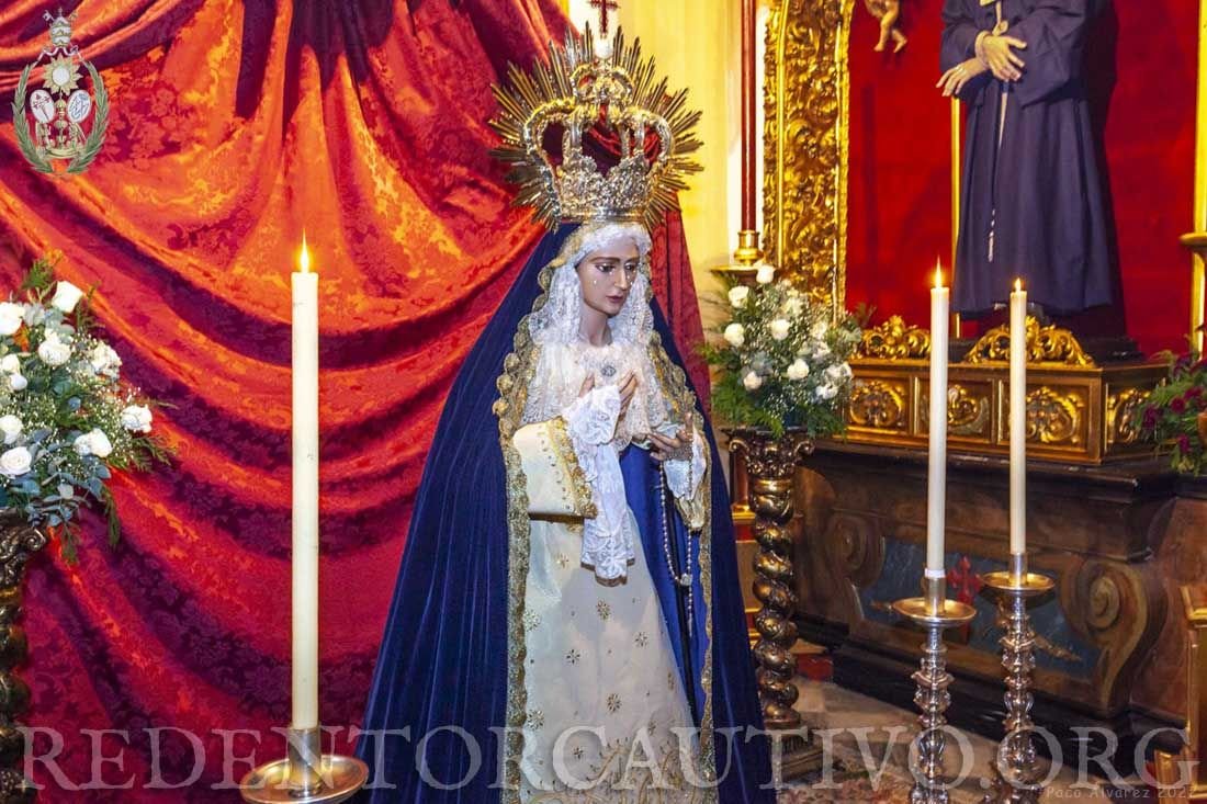 Besamanos Ntra. Sra. de las Lágrimas día Inmaculada Concepción 2022