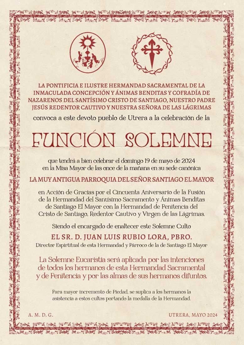 Función Solemne 2024-05-19